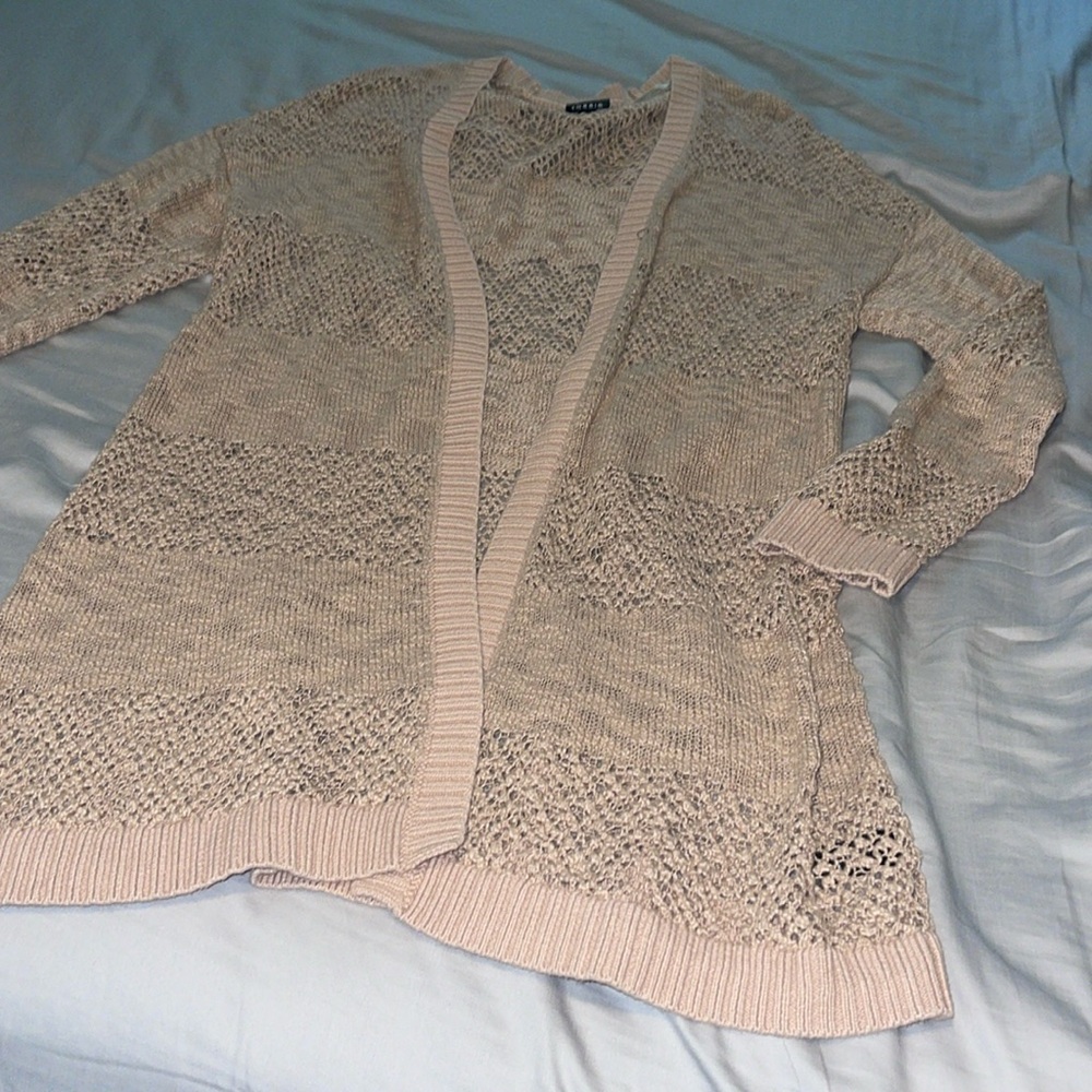 Torrid open knit cardigan- size 1/14/XL